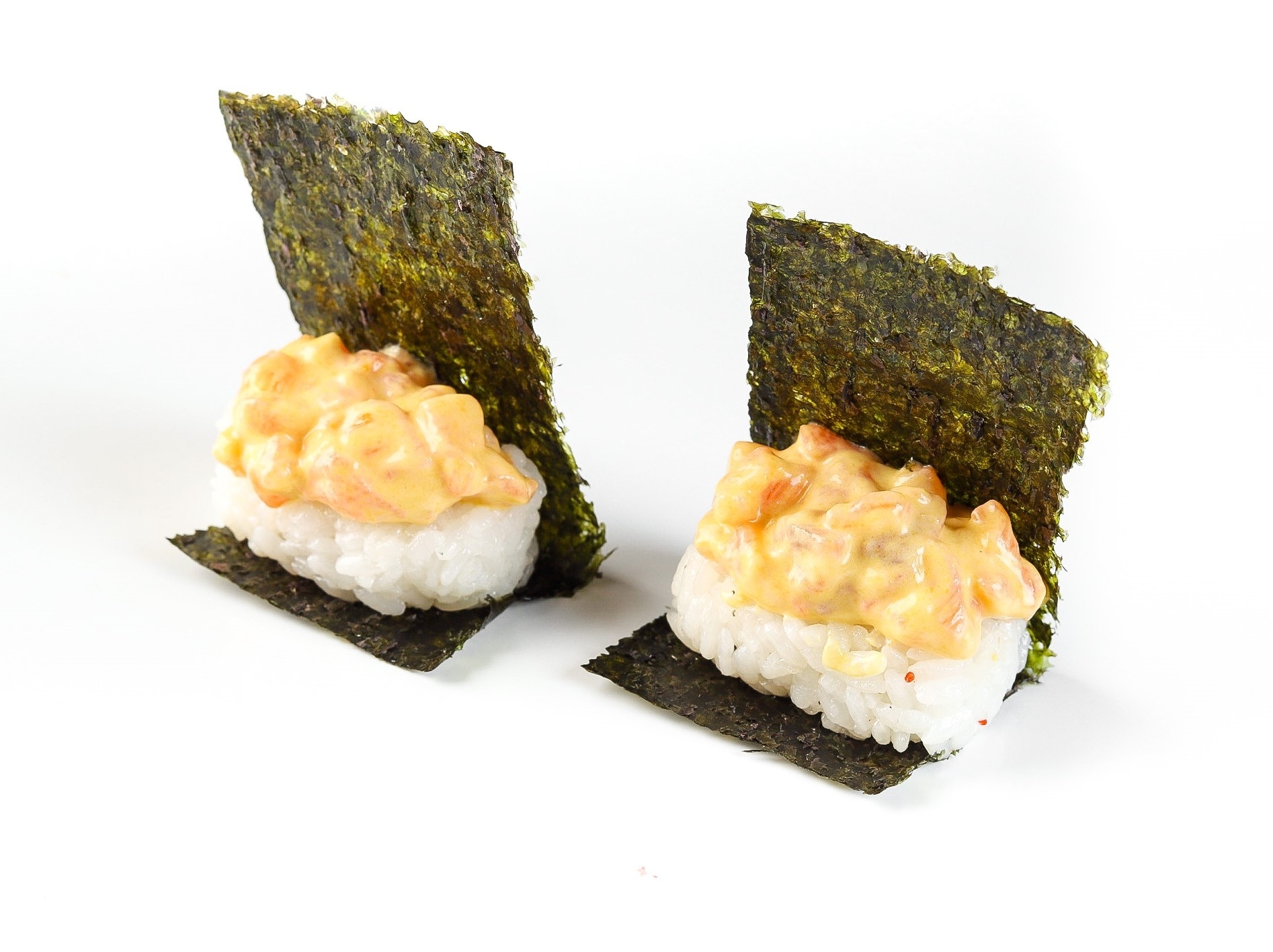 Открытый ролл с лососем