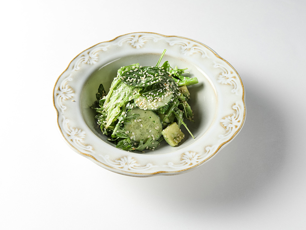 Зеленый салат