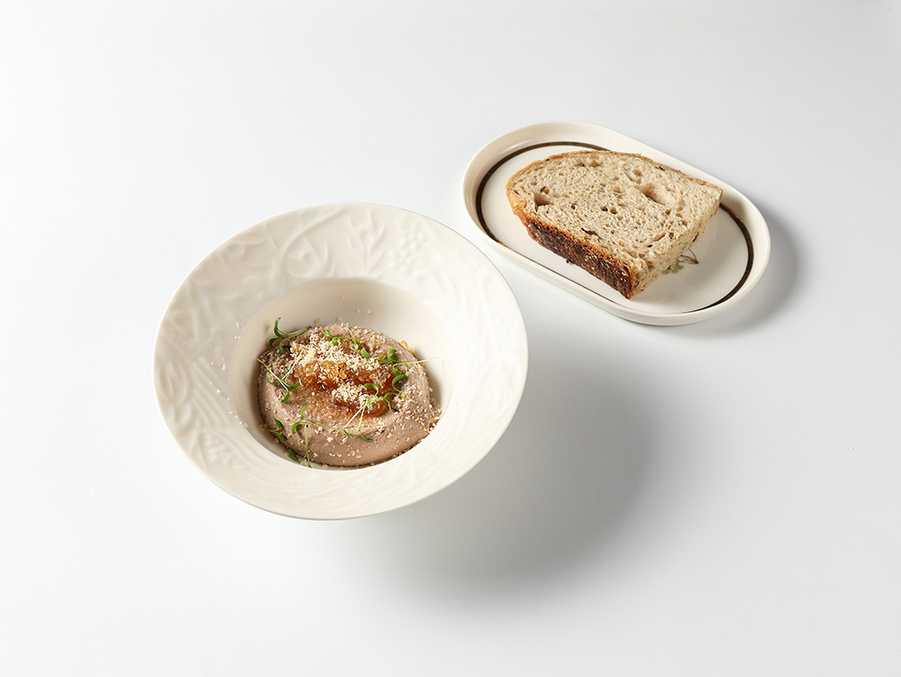 Паштет из индейки с грушевым чатни