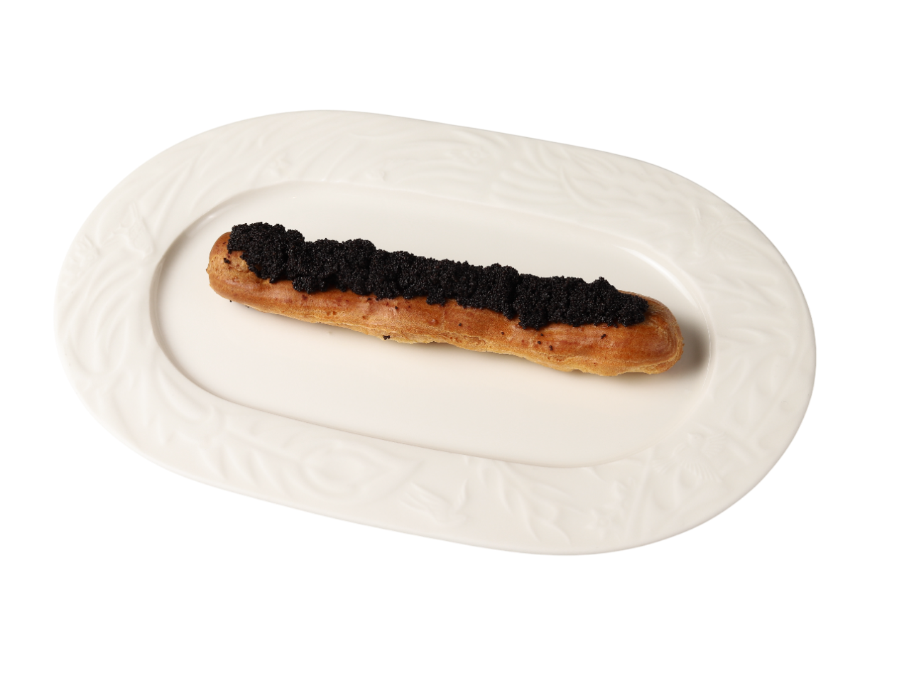 Эклер с маком