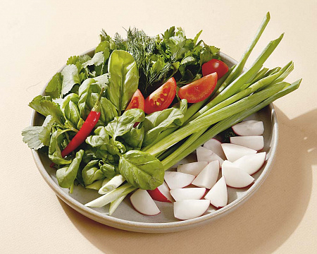 Свежая зелень