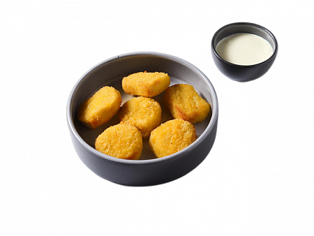 Наггетсы с сырным соусом