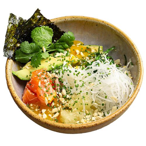 Поке с семгой