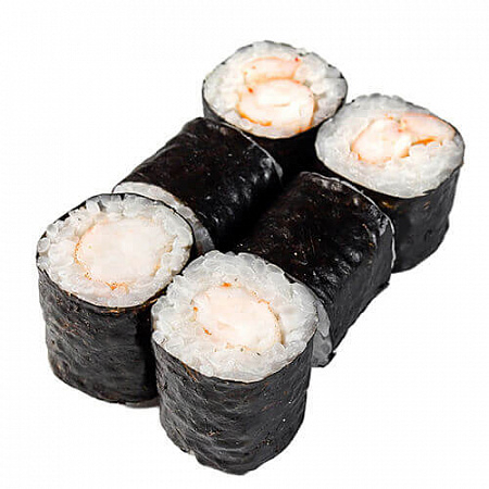 Классический ролл с креветкой