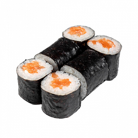 Классический ролл с лососем