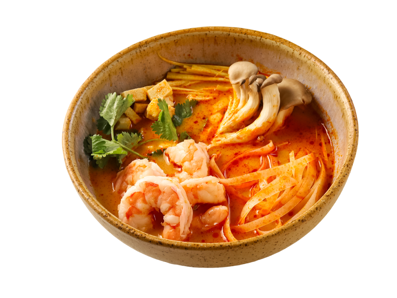 Лакса с креветками