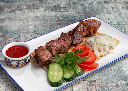 Шашлык из говядины