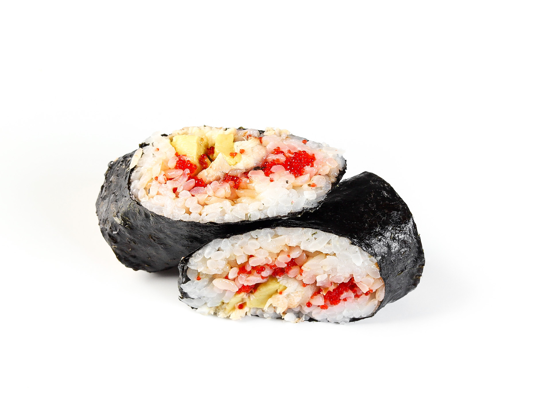 Ручной ролл с угрем