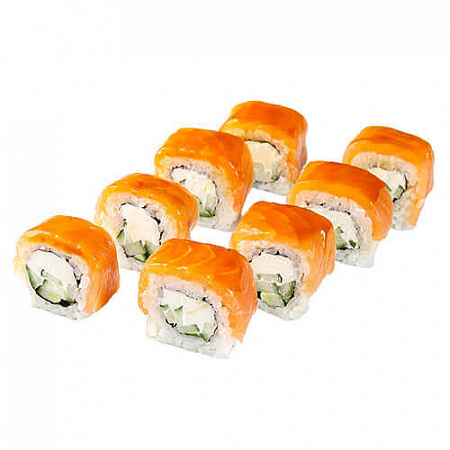 Ролл Филадельфия с огурцом