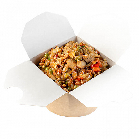 Тяхан с курицей