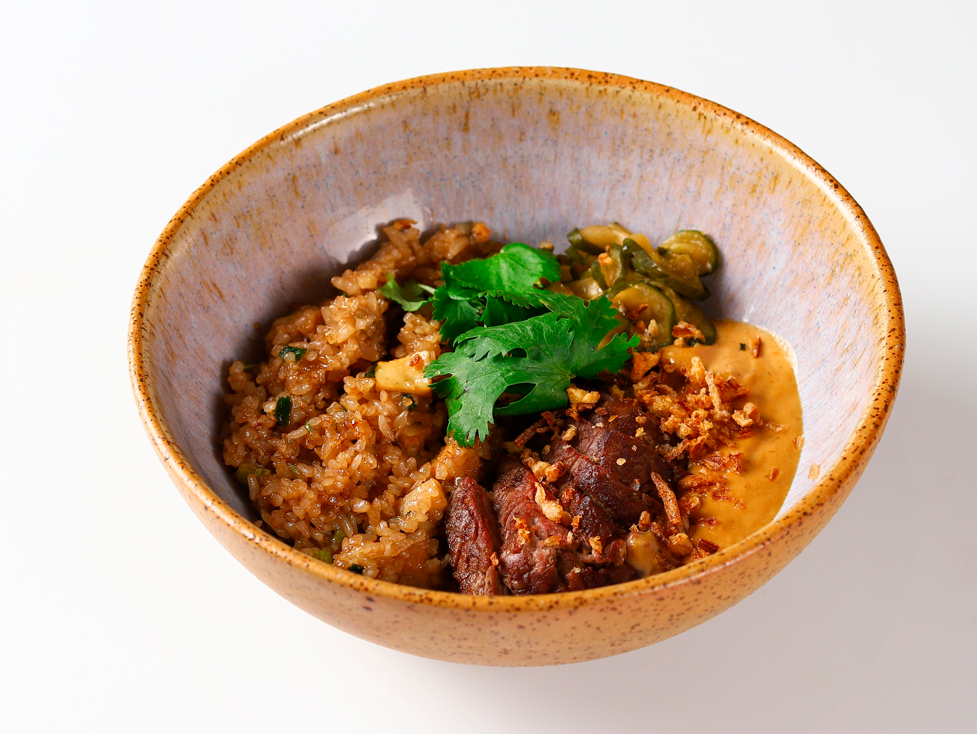 Рис BBQ с говядиной