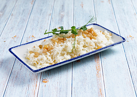 Рис на пару