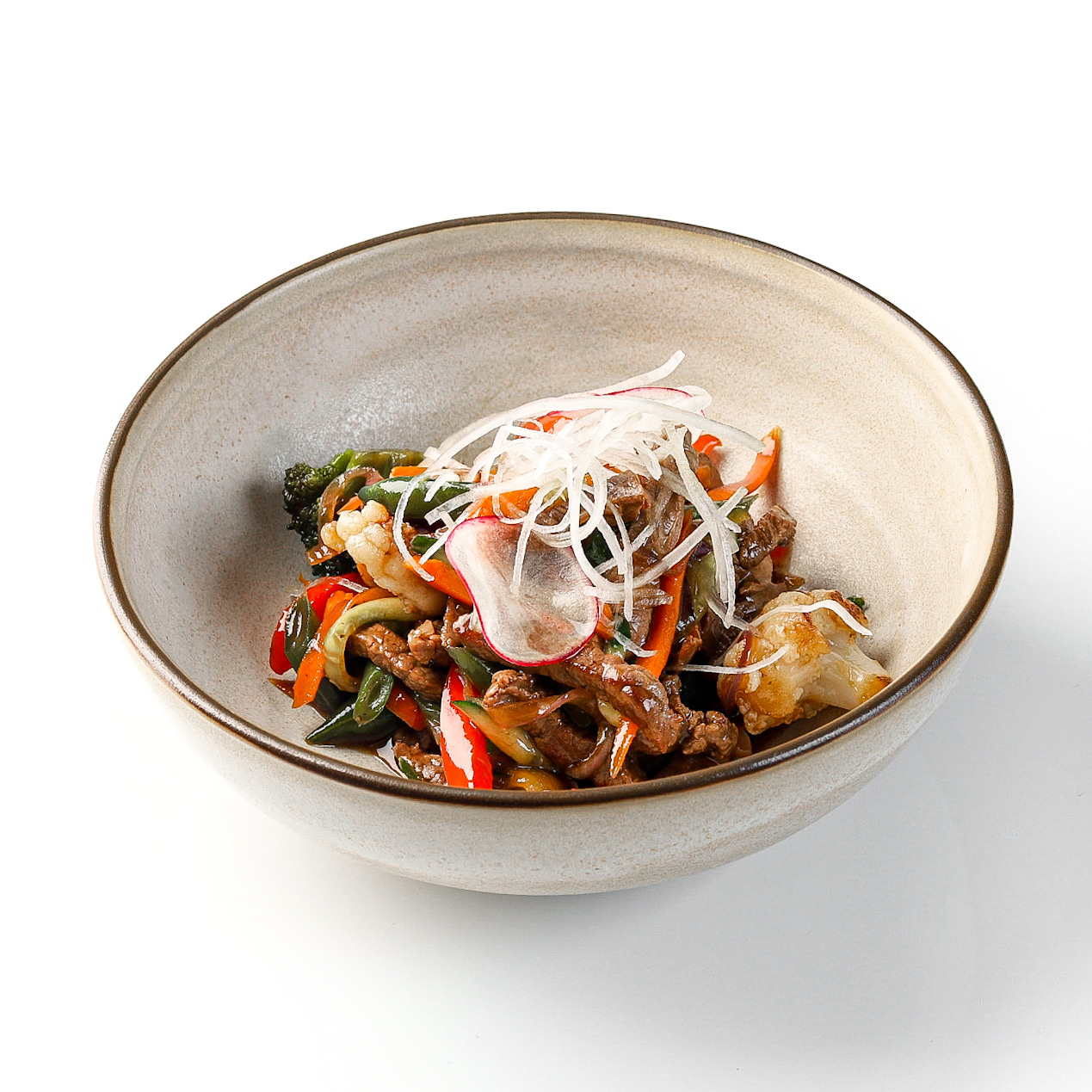 Жареная говядина по-азиатски