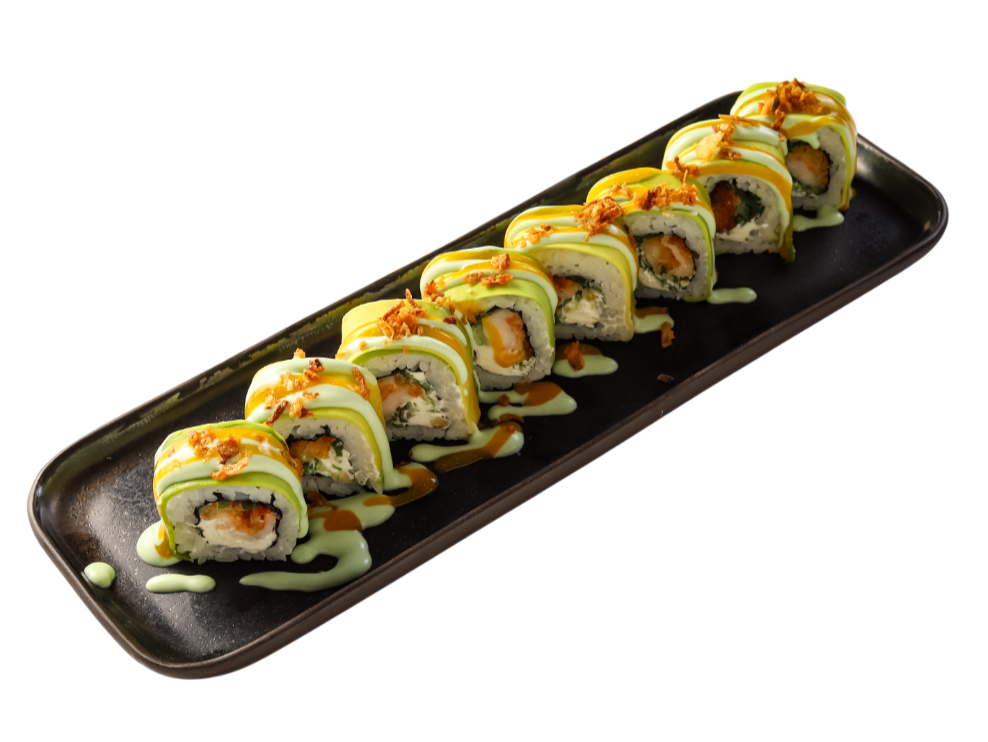 Ролл с креветкой темпура