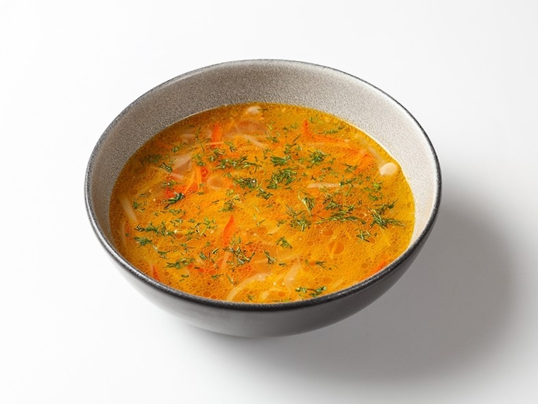 Постные щи с фасолью