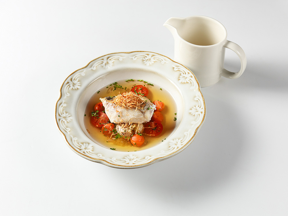 Волжская уха с щучьей икрой