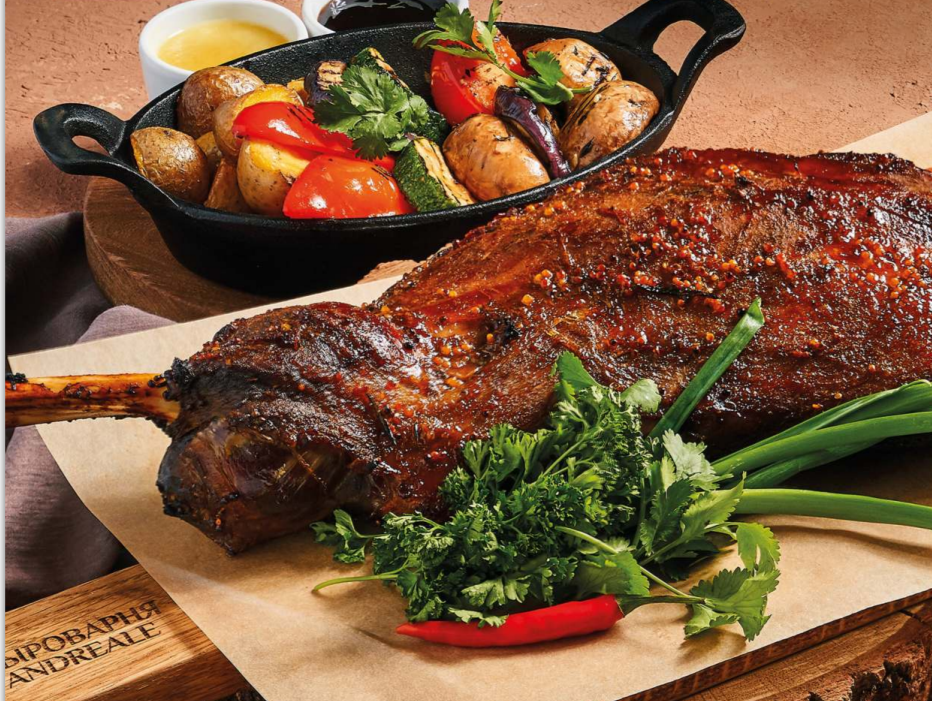 Плечо Барашка в печи