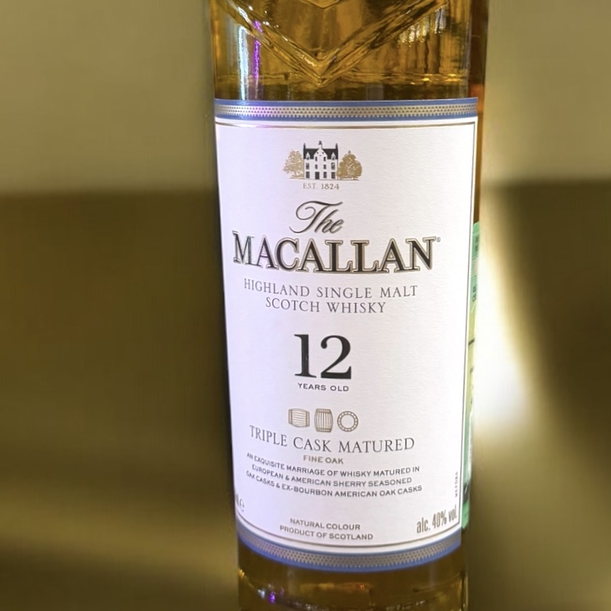 Виски Macallan 12 Year Sherry Oak (Макаллан