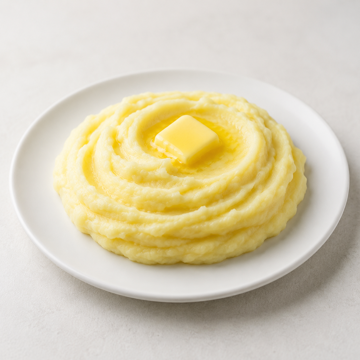 Картофельное пюре с маслом