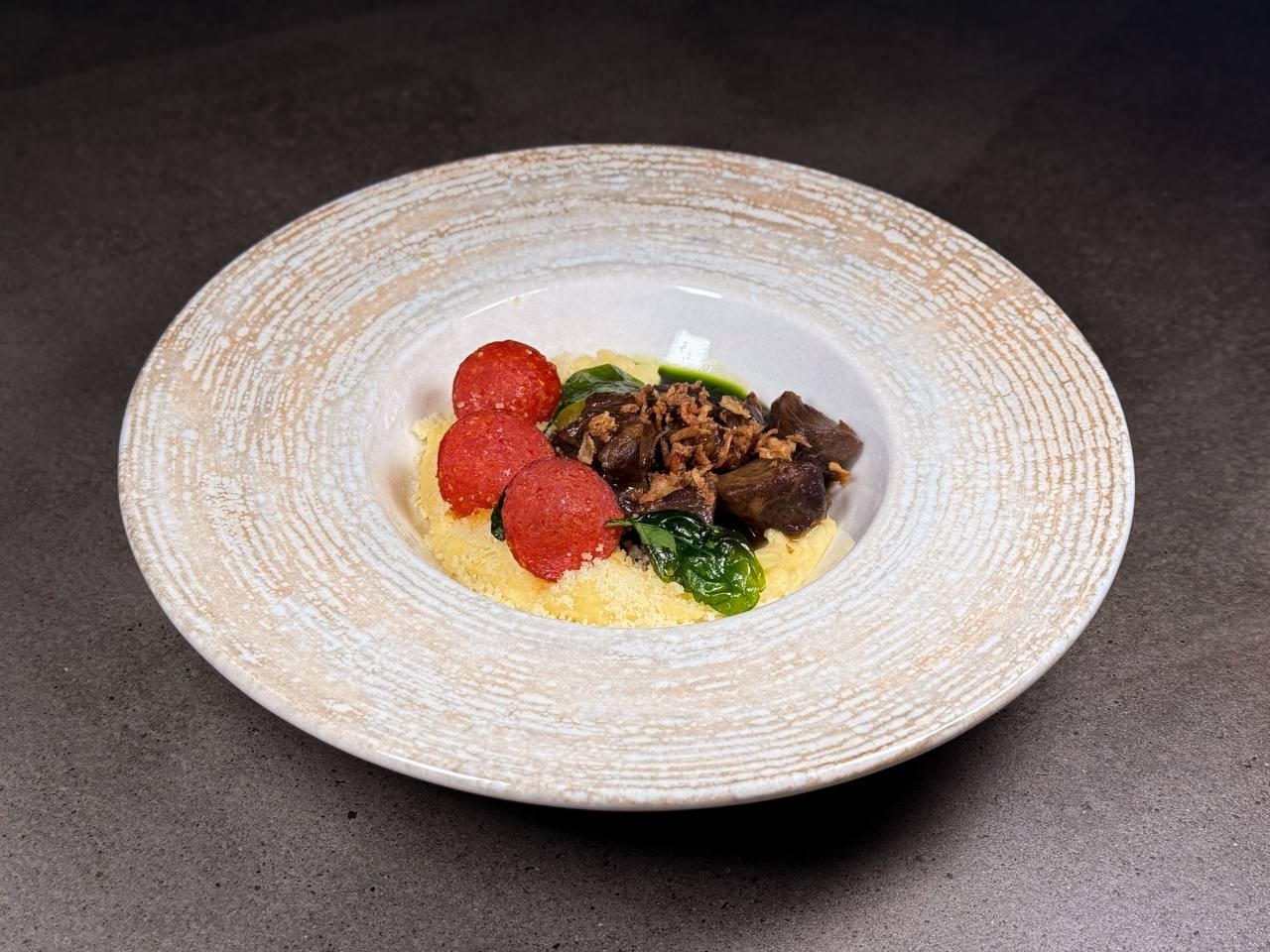 Щечки говяжьи с картофельным пюре