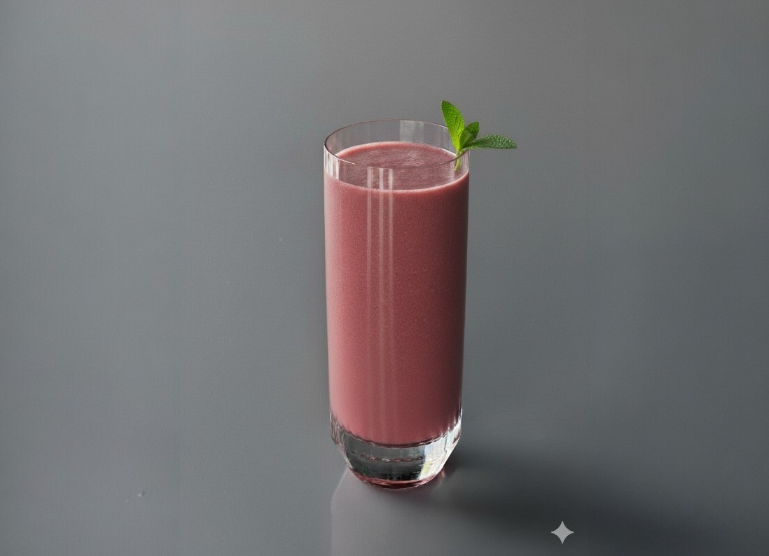 Смузи малина-мята