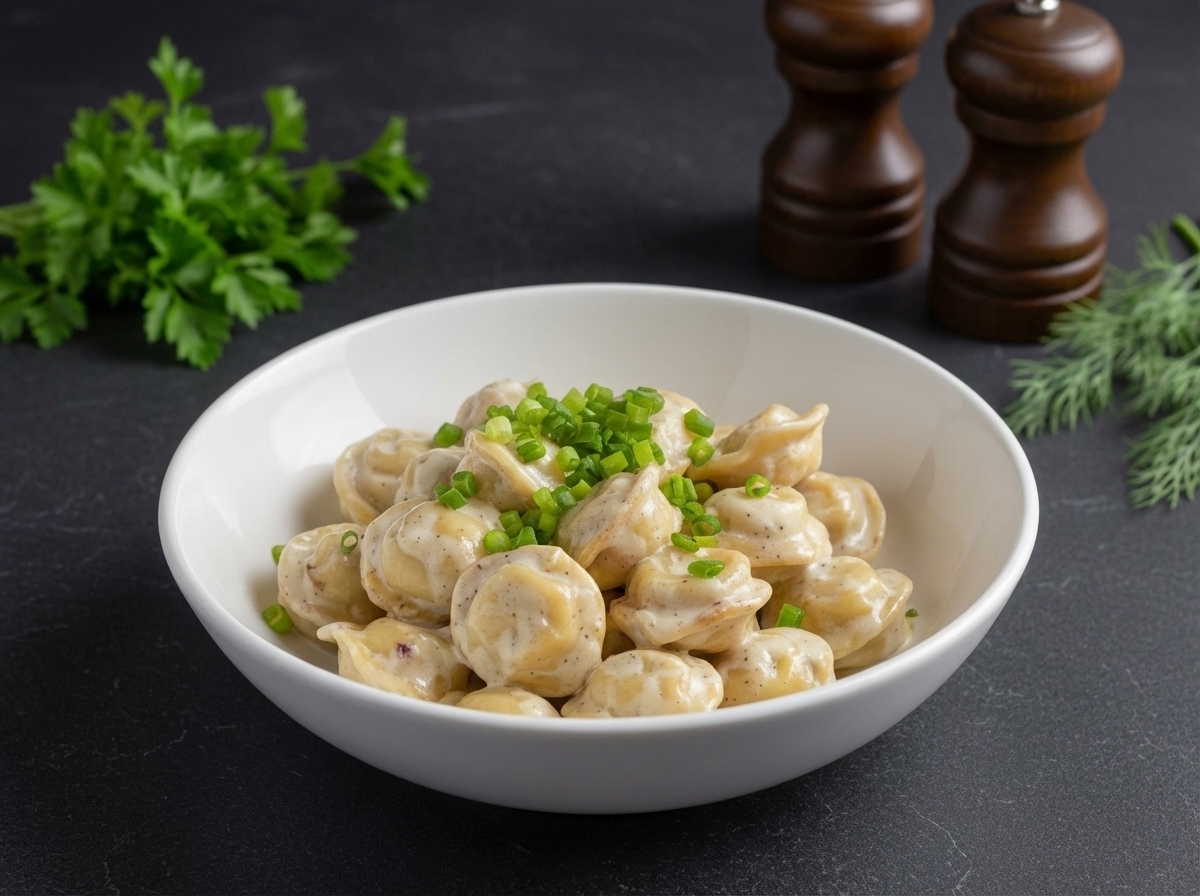 Пельмени с щукой