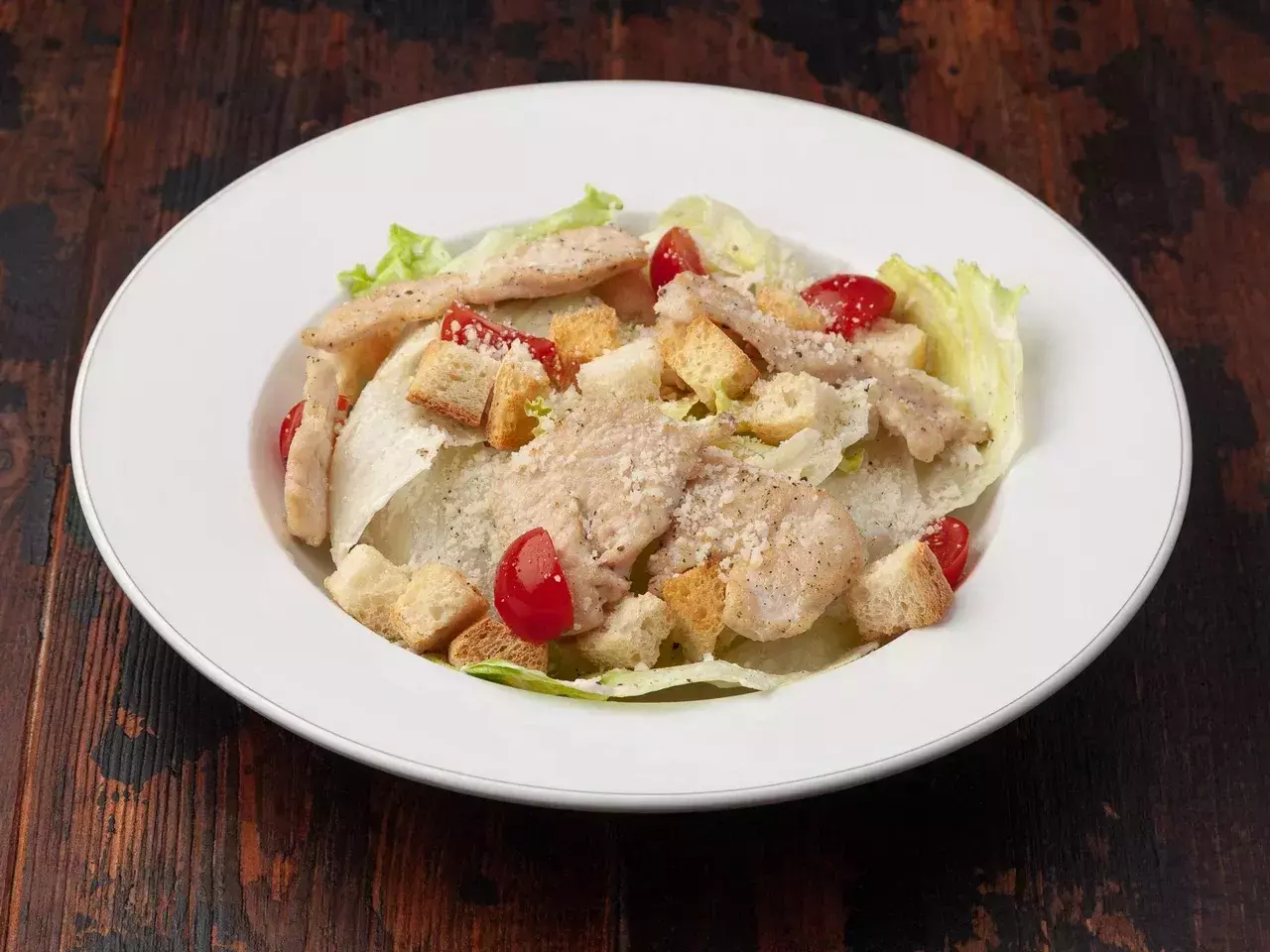 Салат Цезарь с куриным филе