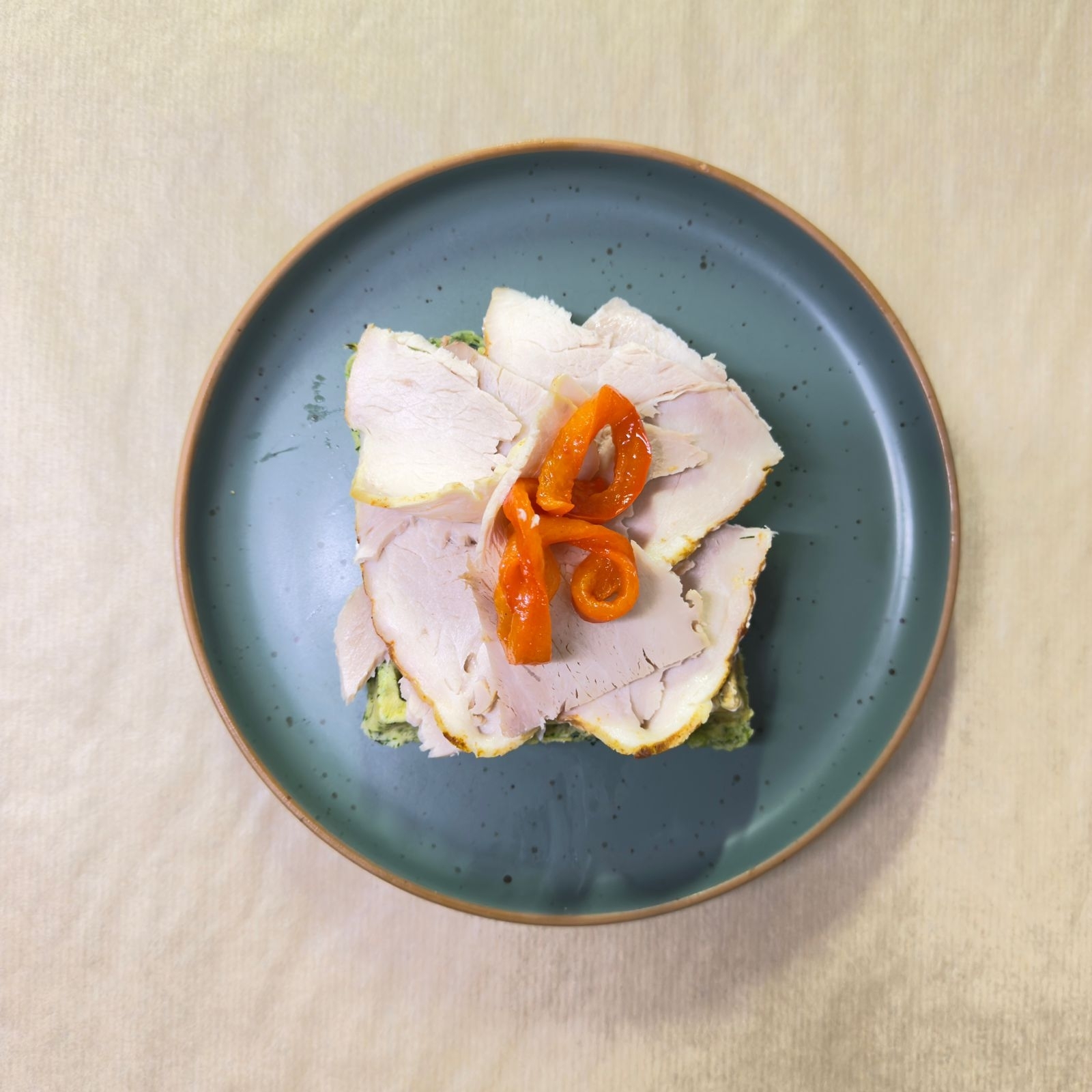 ВАФЛИ шпинатные с бужениной