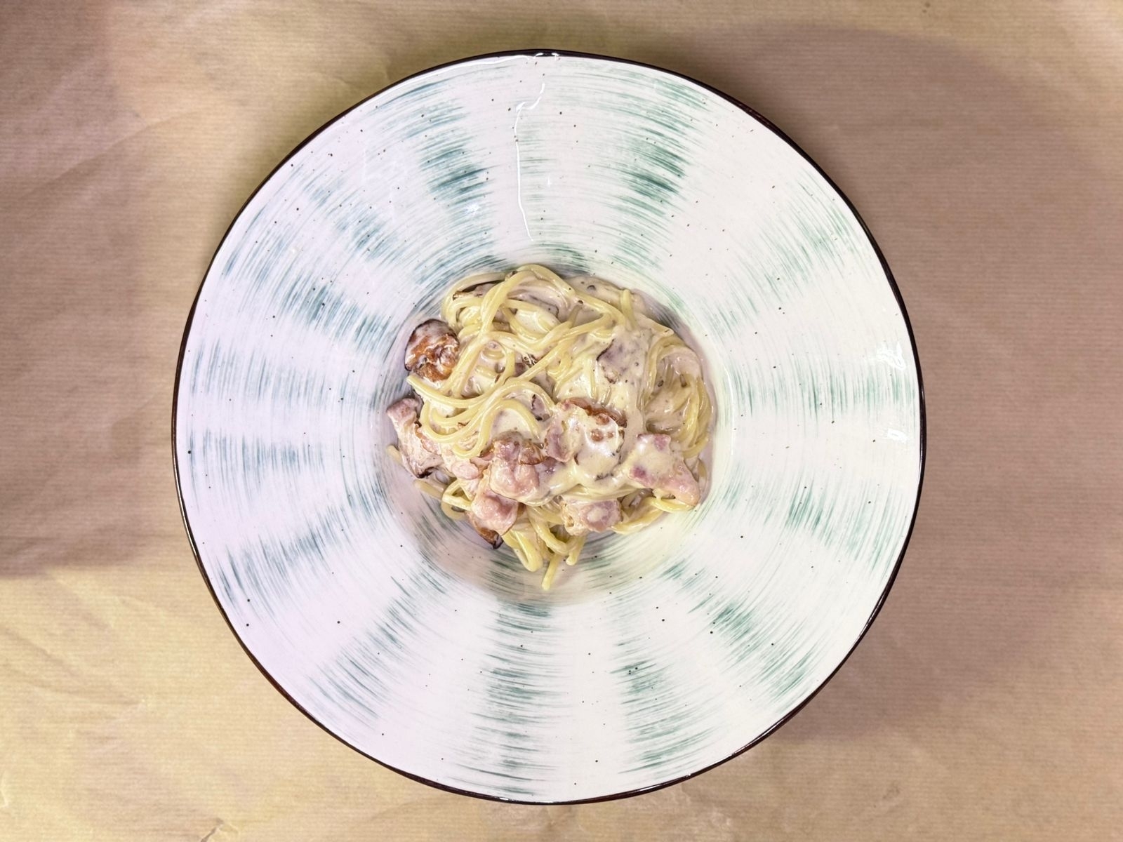Спагетти карбонара 