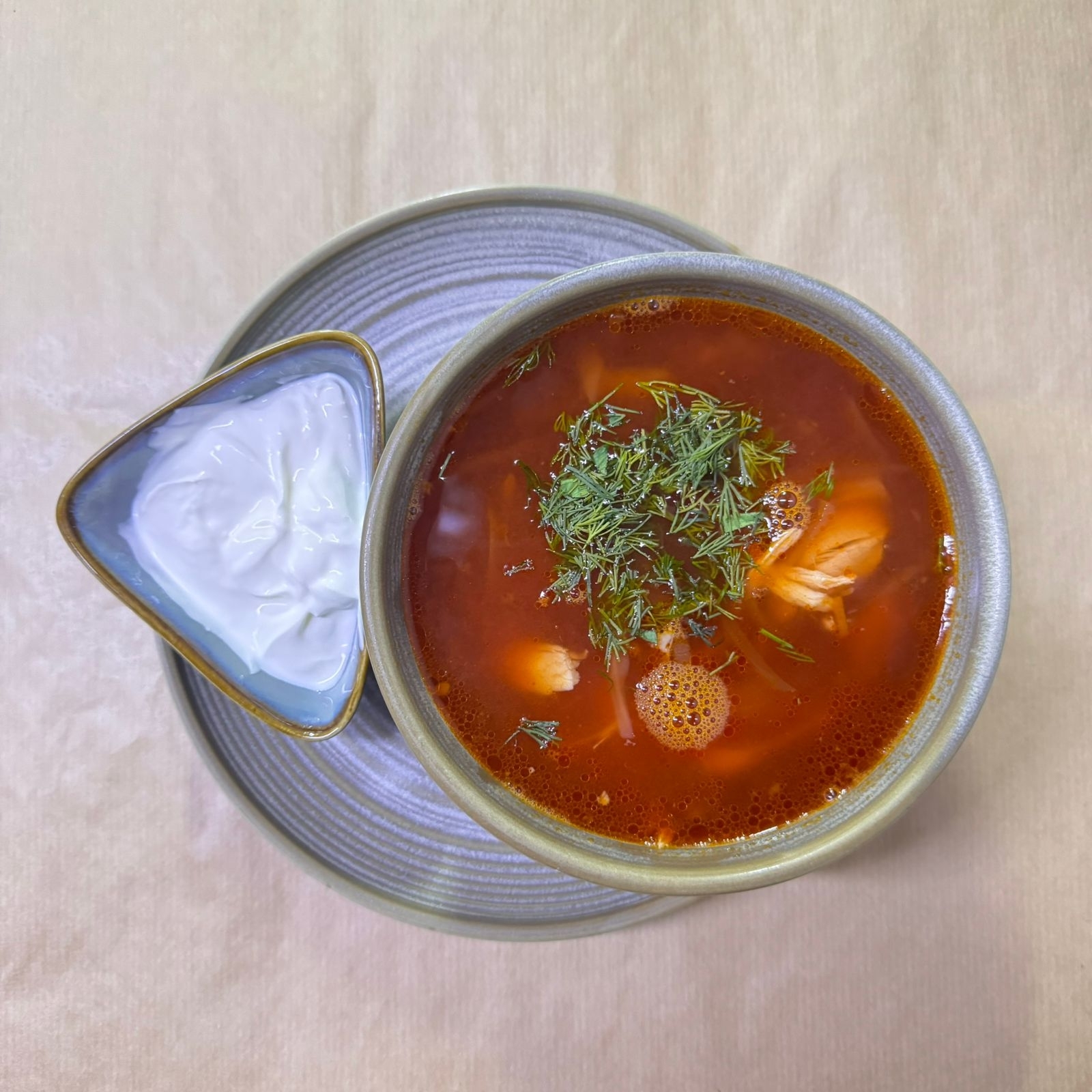 БОРЩ с курицей