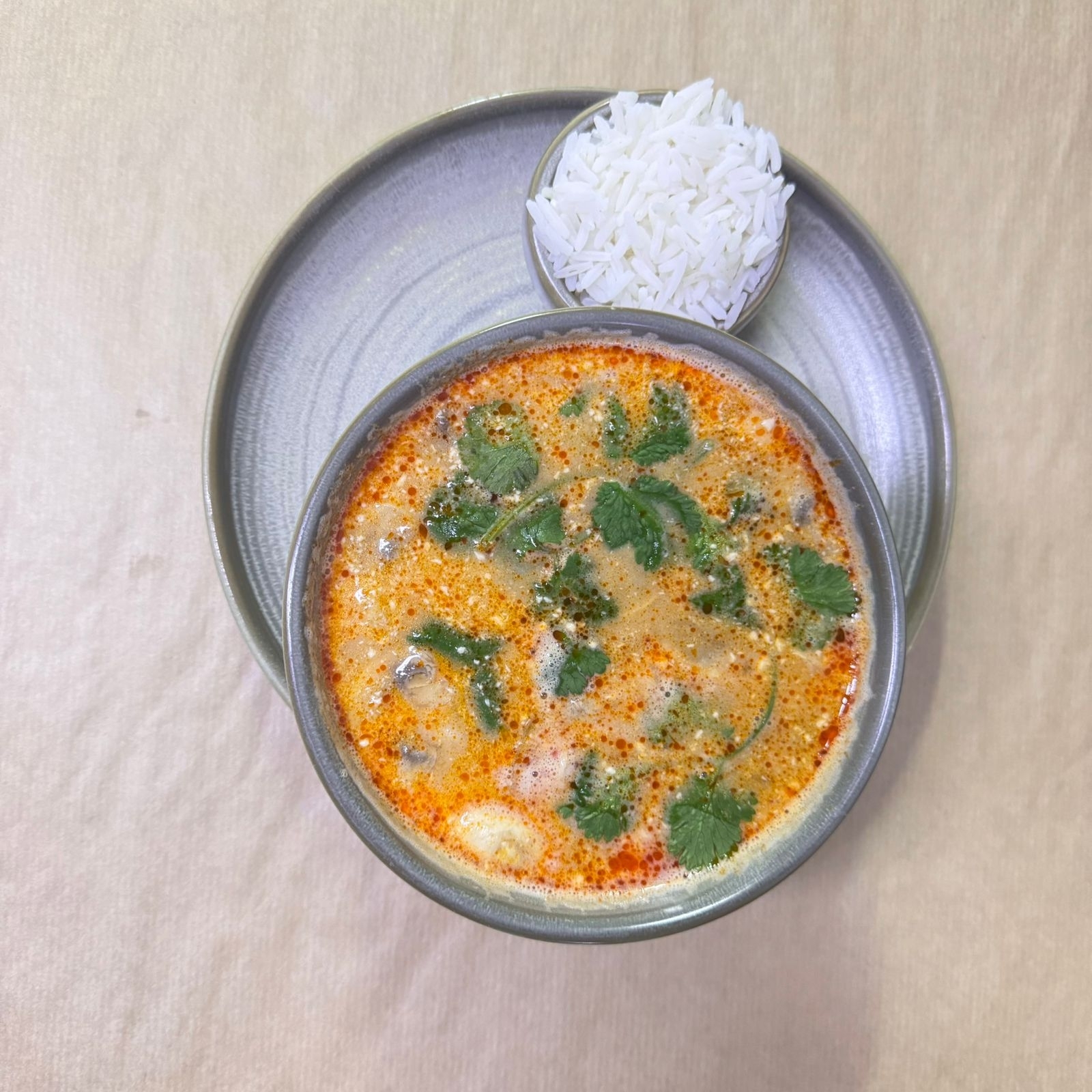 ТОМ ЯМ с морепродуктами