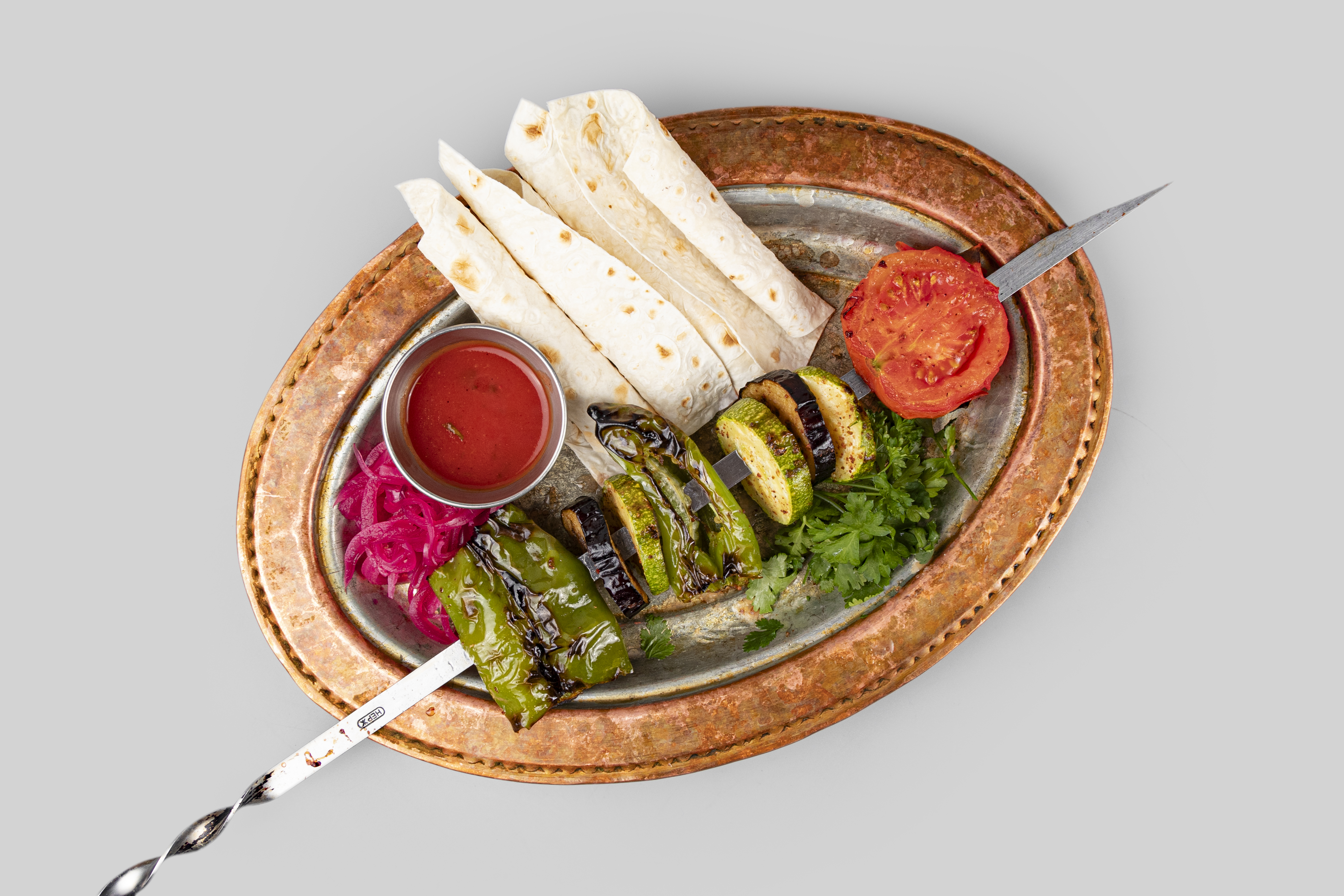 Шашлык из овощей