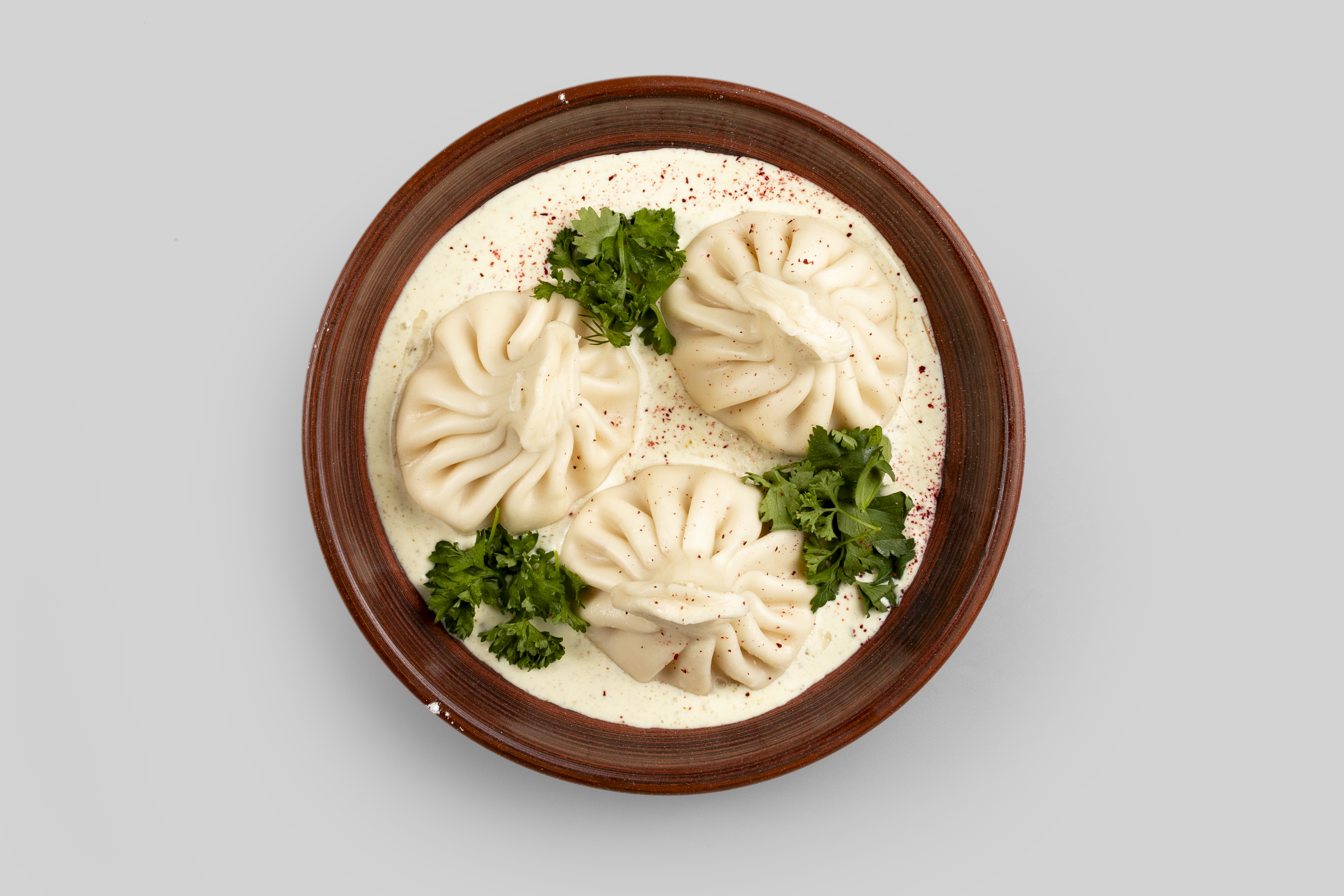 Хинкали с семгой