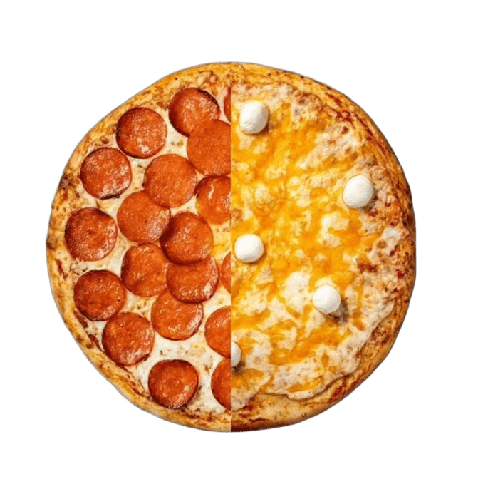 Пицца Пепперони+4 сыра 40 см