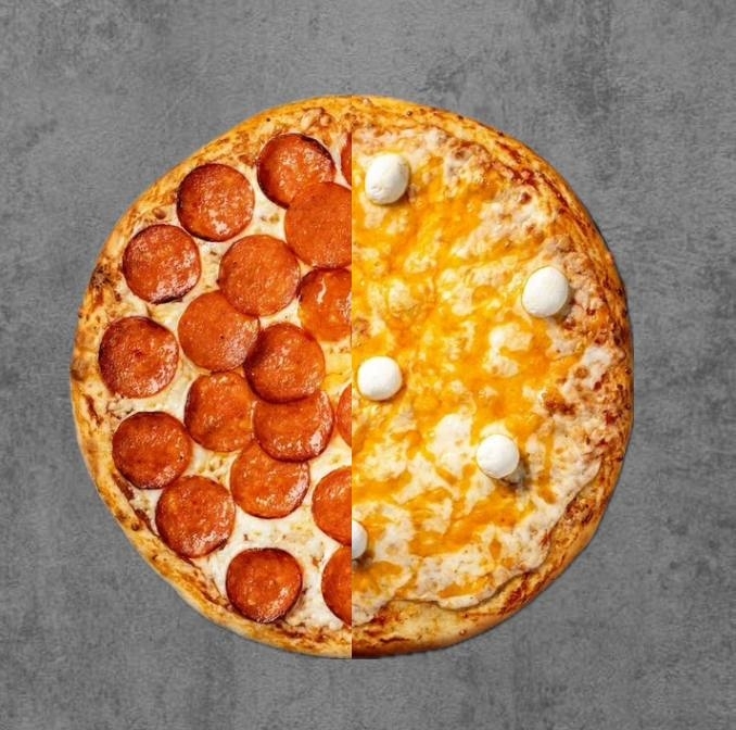 Пицца Пепперони+4 сыра 40 см