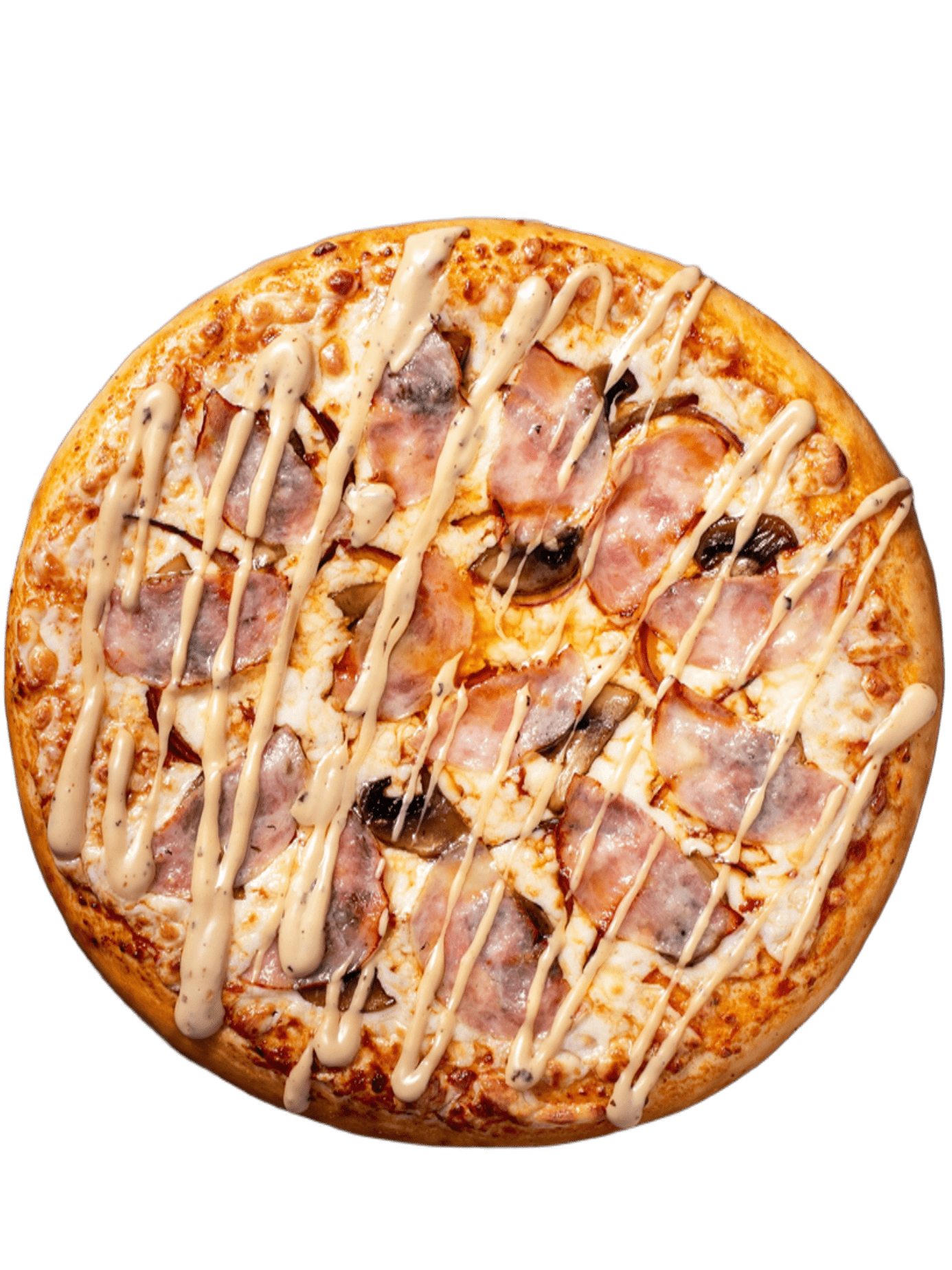 Пицца Ветчина и грибы 40см