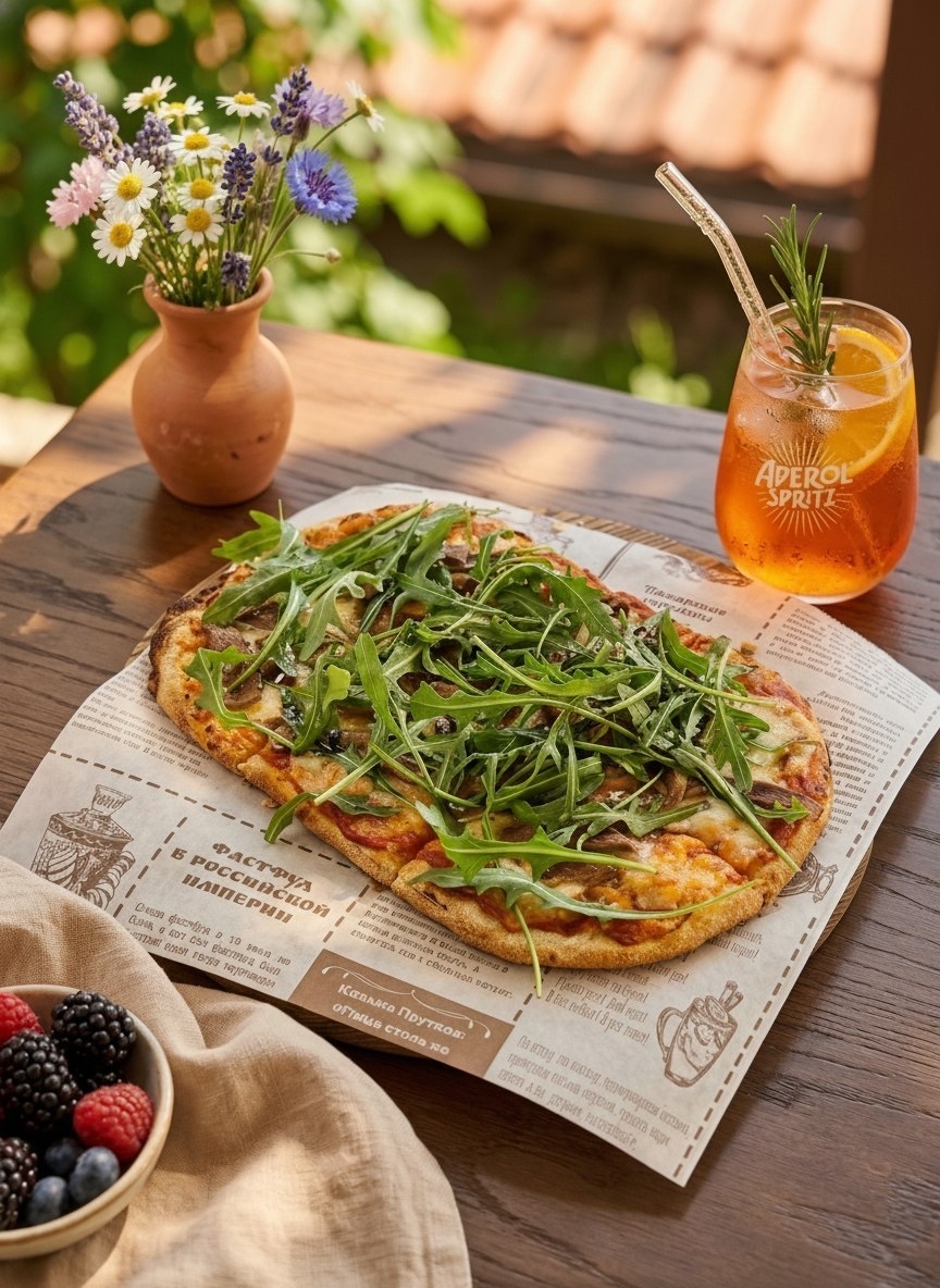 ~ Пицца фирменная Хватанули