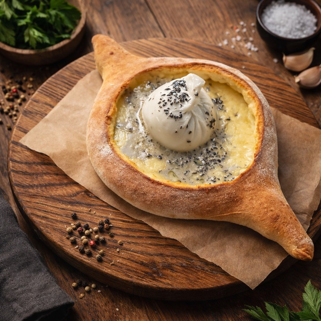 ~ Хачапури с буратой 