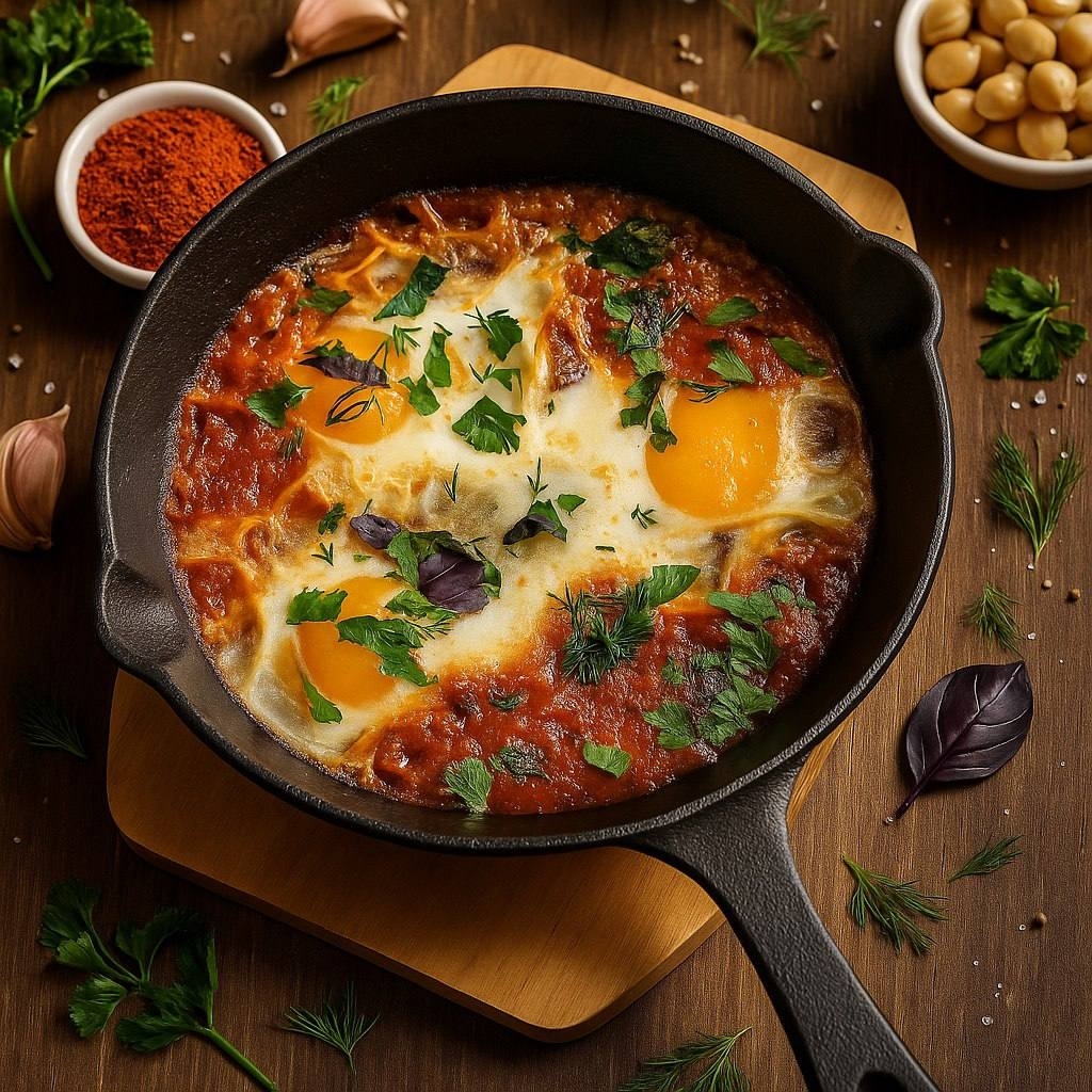 Чирбули с овощами