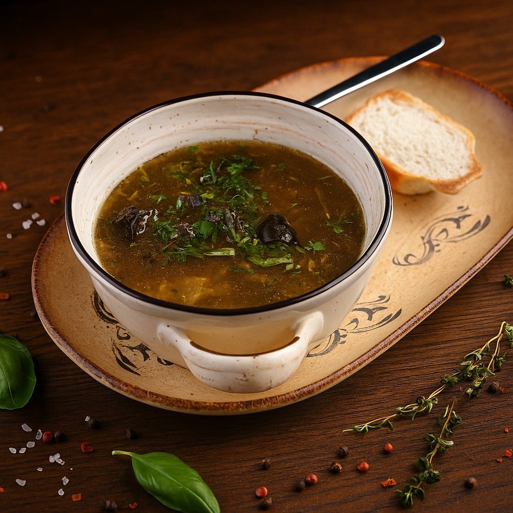 Грибной с белыми грибами