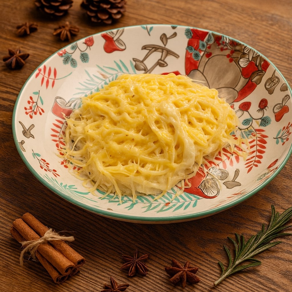 Макарошки с сыром