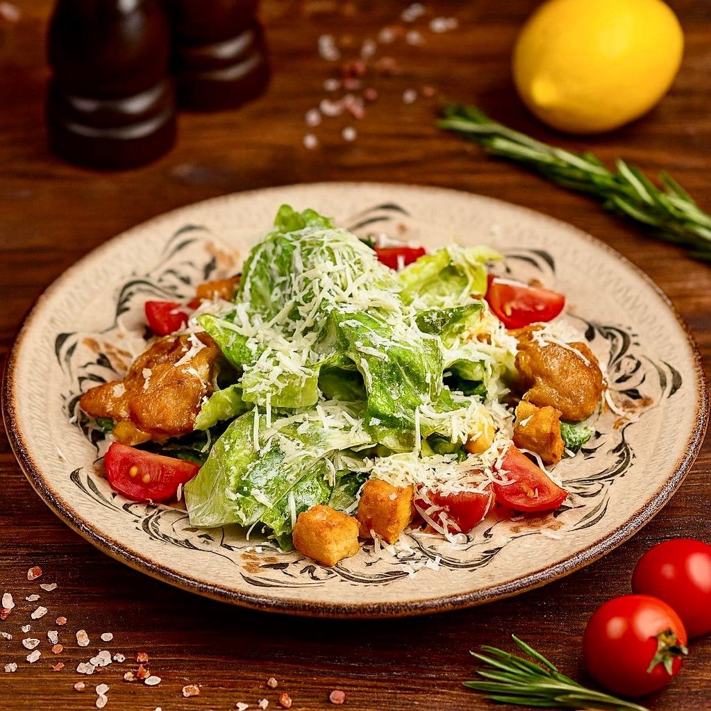 Цезаридзе с куриным шашлычком