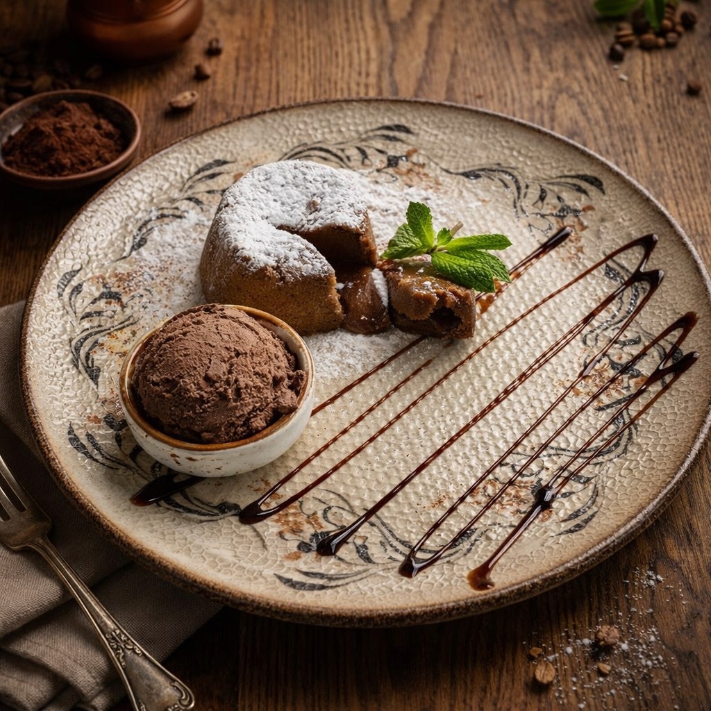 ~ Шоколадный фондан