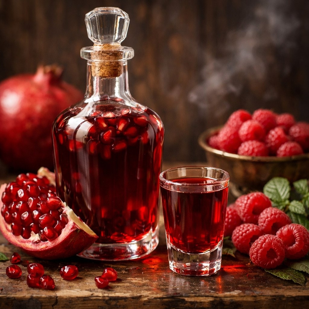 ~ Настойка гранат-малина 50мл