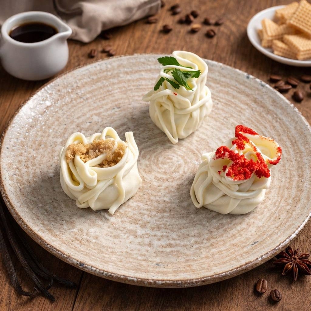 Хинкали из сыра с творогом и зеленью