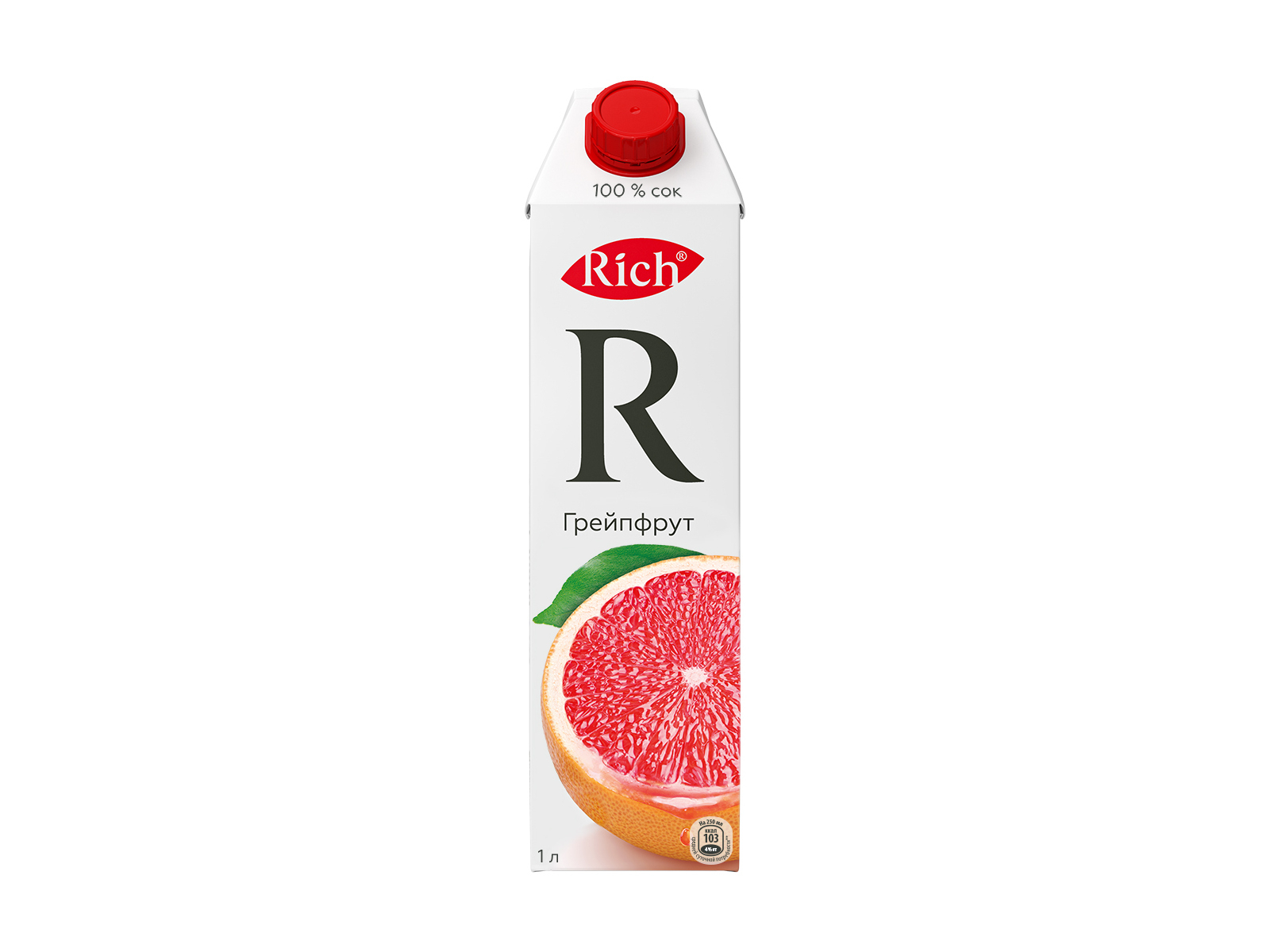Сок Rich Грейпфрут 1л