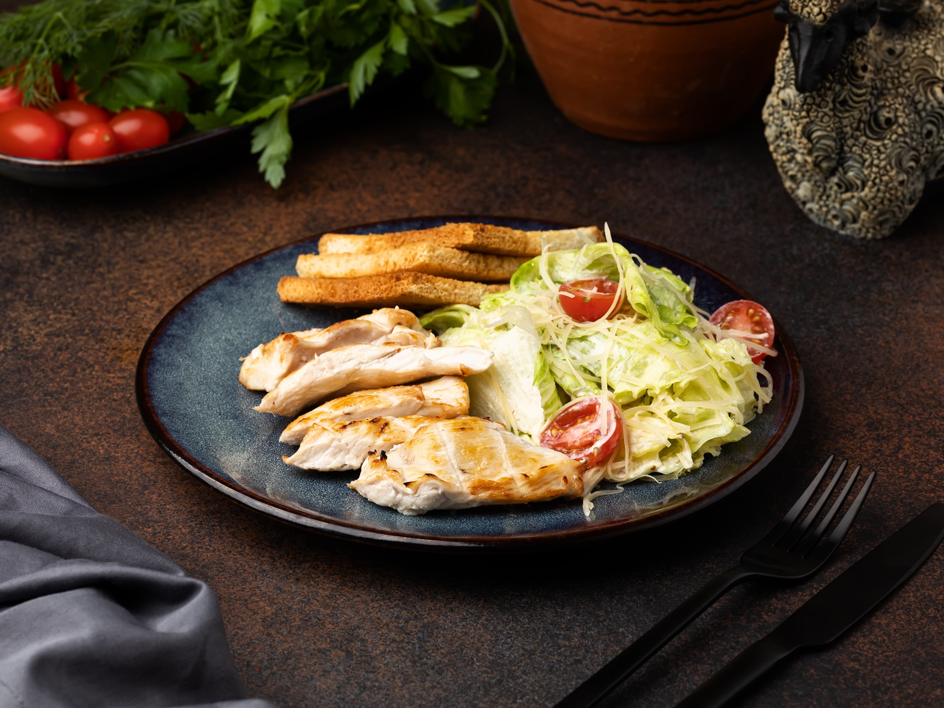 Салат Цезарь