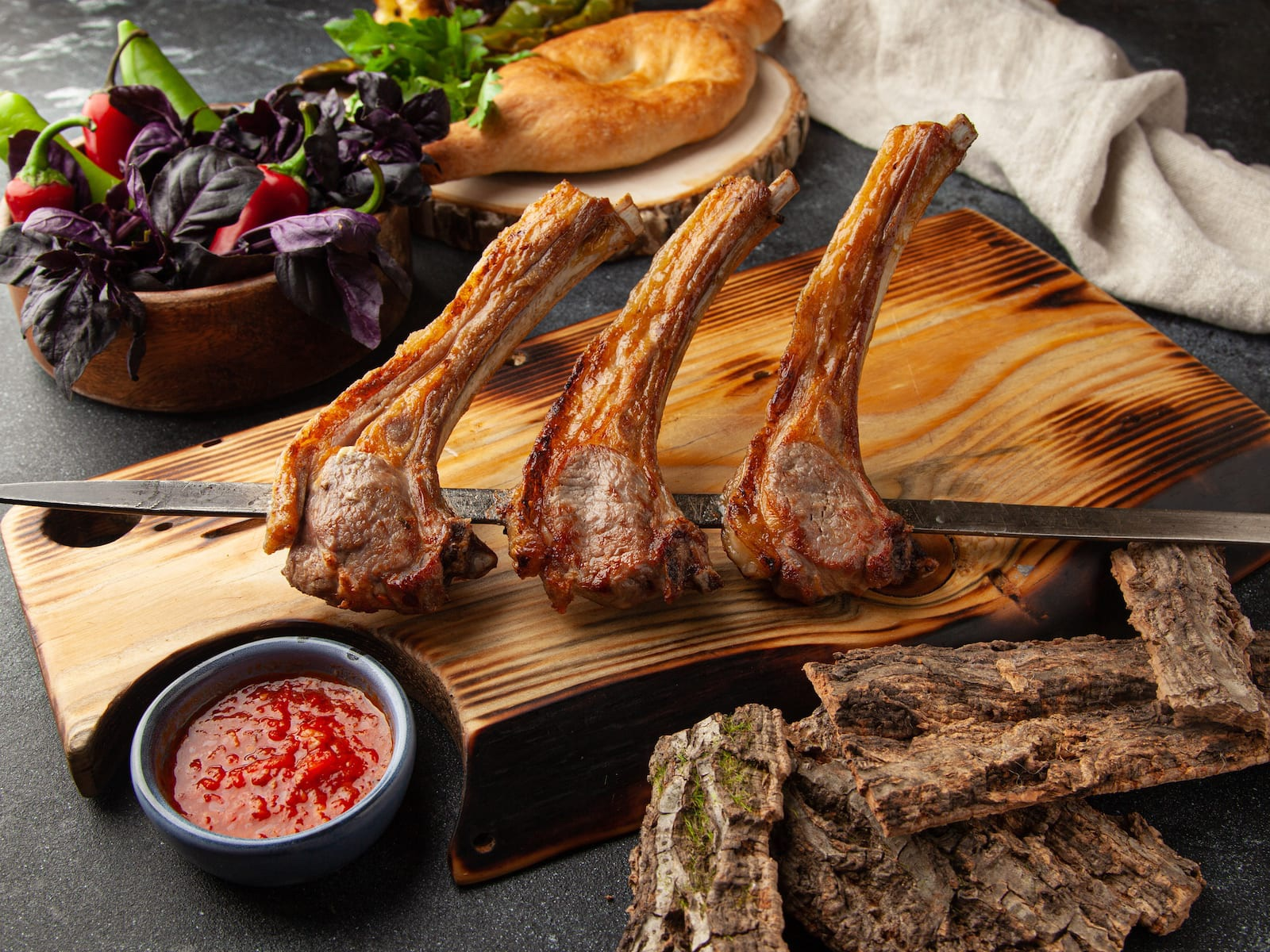 Баранья корейка