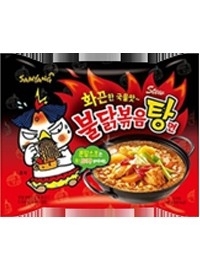 Рамен со вкусом тушеной курицы Samyang Хот Чикен