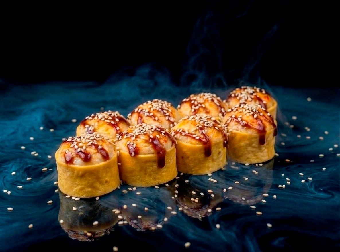 Запеченная тортилья с курицей болгарский перцем
